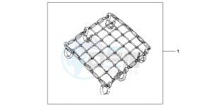 NC700XC drawing RUBBER NET A