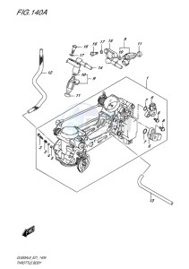 DL650 ABS V-STROM EU drawing THROTTLE BODY