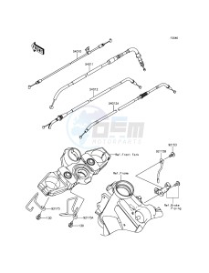 VERSYS_650_ABS KLE650FFF XX (EU ME A(FRICA) drawing Cables