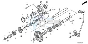 GL18009 France - (F / AB CMF NAV) drawing REVERSE GEAR