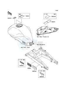 ER-6n ABS ER650D9F GB XX (EU ME A(FRICA) drawing Labels