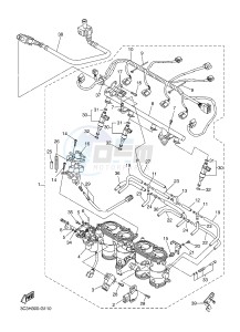 FZ1-S FZ1 FAZER 1000 (2DV1) drawing INTAKE 2