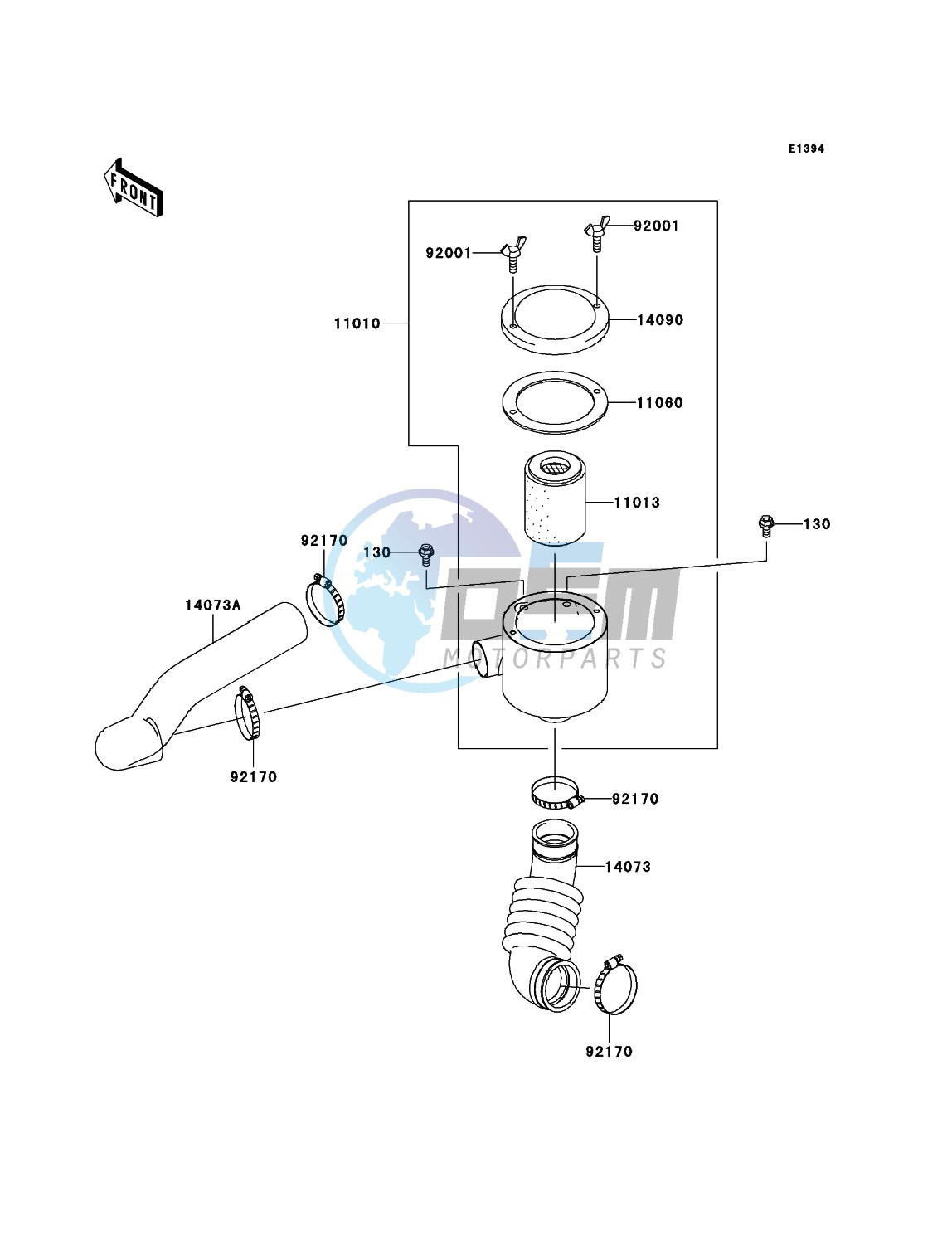 Air Cleaner-Belt Converter