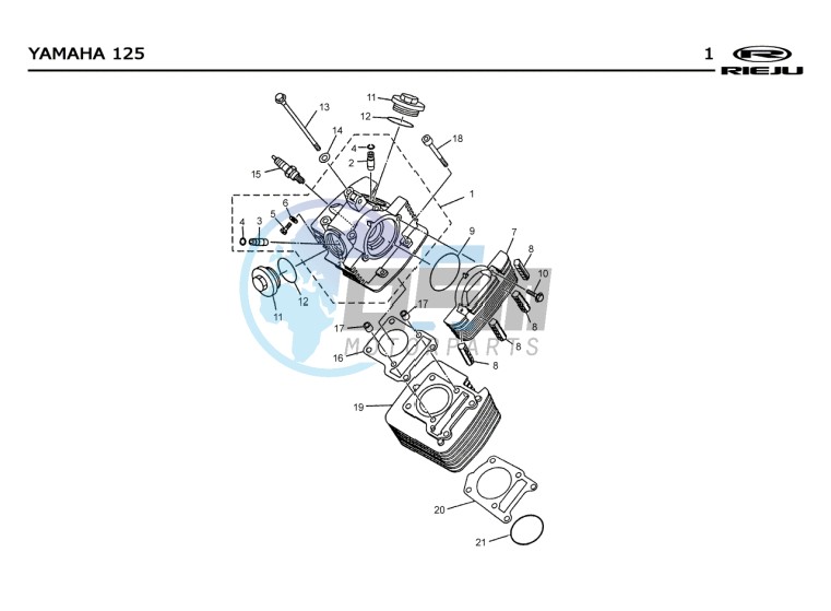 CYLINDER HEAD - CYLINDER  EURO2