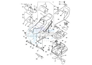 YP MAJESTY 250 drawing SEAT MY97-98