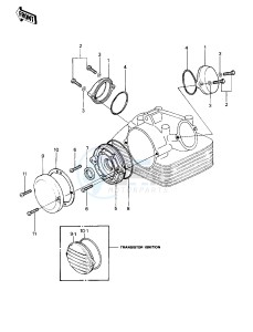 KLT 200 A [KLT200] (A1-A3) [KLT200] drawing CYLINDER HEAD COVERS