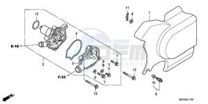 VT750CA9 Ireland - (EK / ST) drawing WATER PUMP