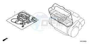 CB600FB drawing GASKET KIT A