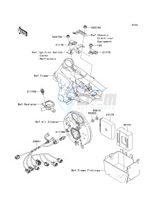 VN 1600 D [VULCAN 1600 NOMAD] (D6F-D8FA) D7FA drawing FUEL INJECTION