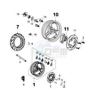 ELYSEO DM FR drawing WHEELS