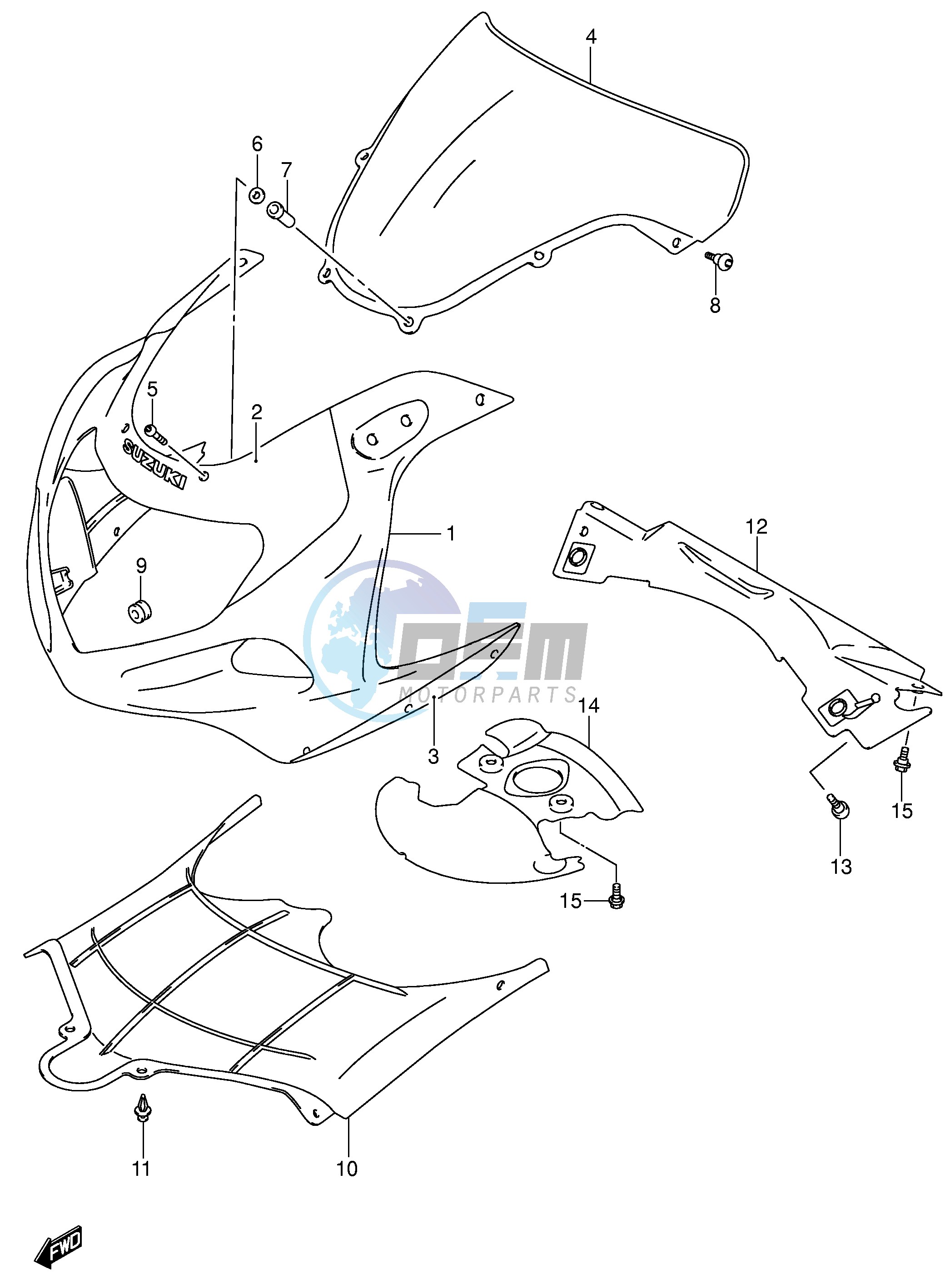 COWLING BODY (MODEL K1)