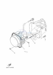 YFM700FWAD (BFE4) drawing HEADLIGHT