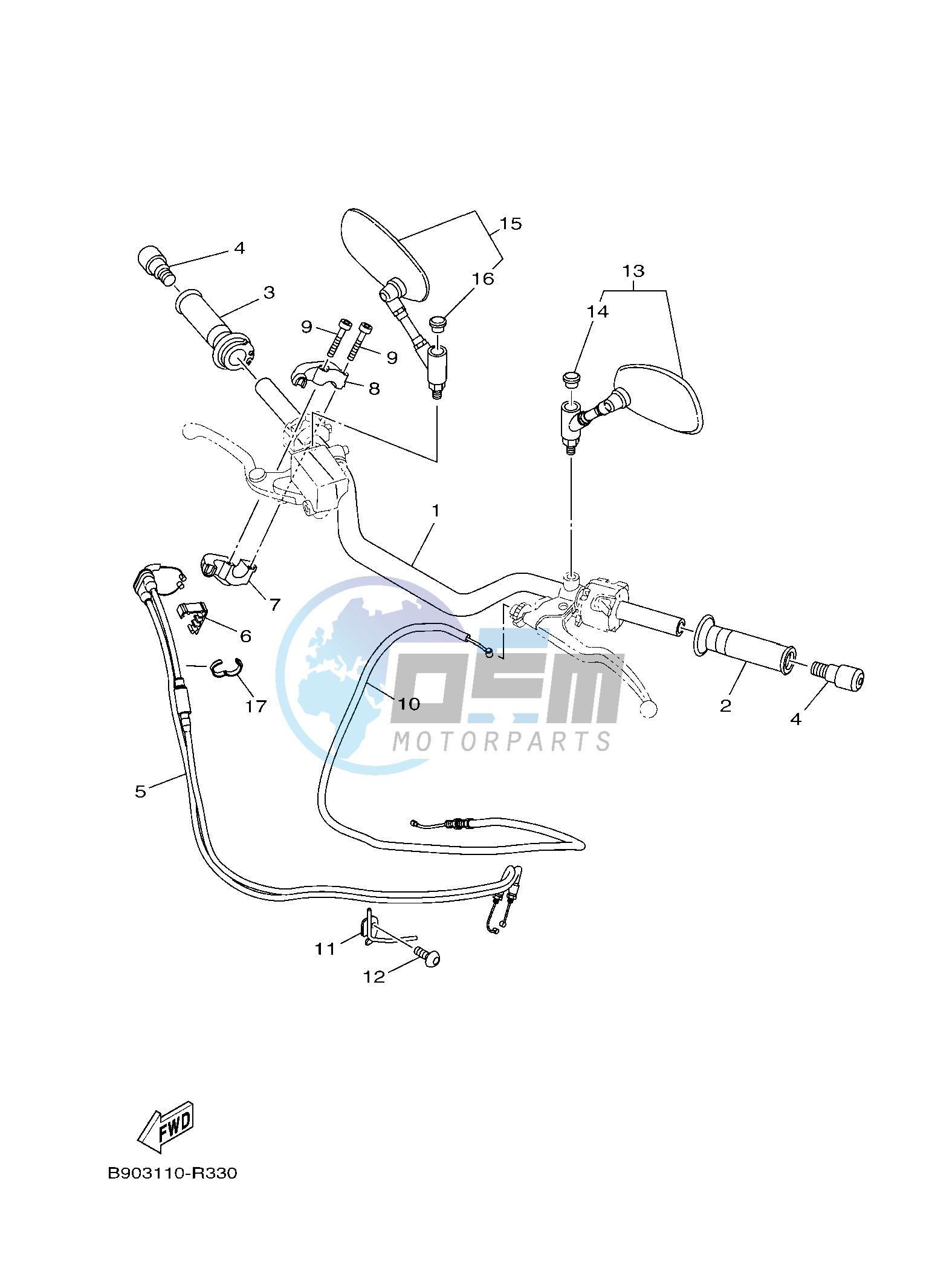 STEERING HANDLE & CABLE