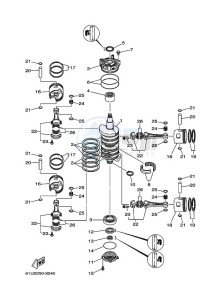 E115AETL drawing CRANKSHAFT--PISTON