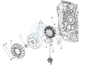 Fly 50 2t (25 kmh) (B-NL) drawing Flywheel magneto