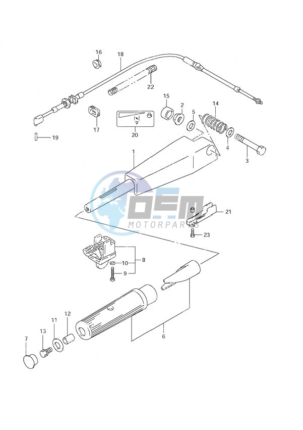 Tiller Handle