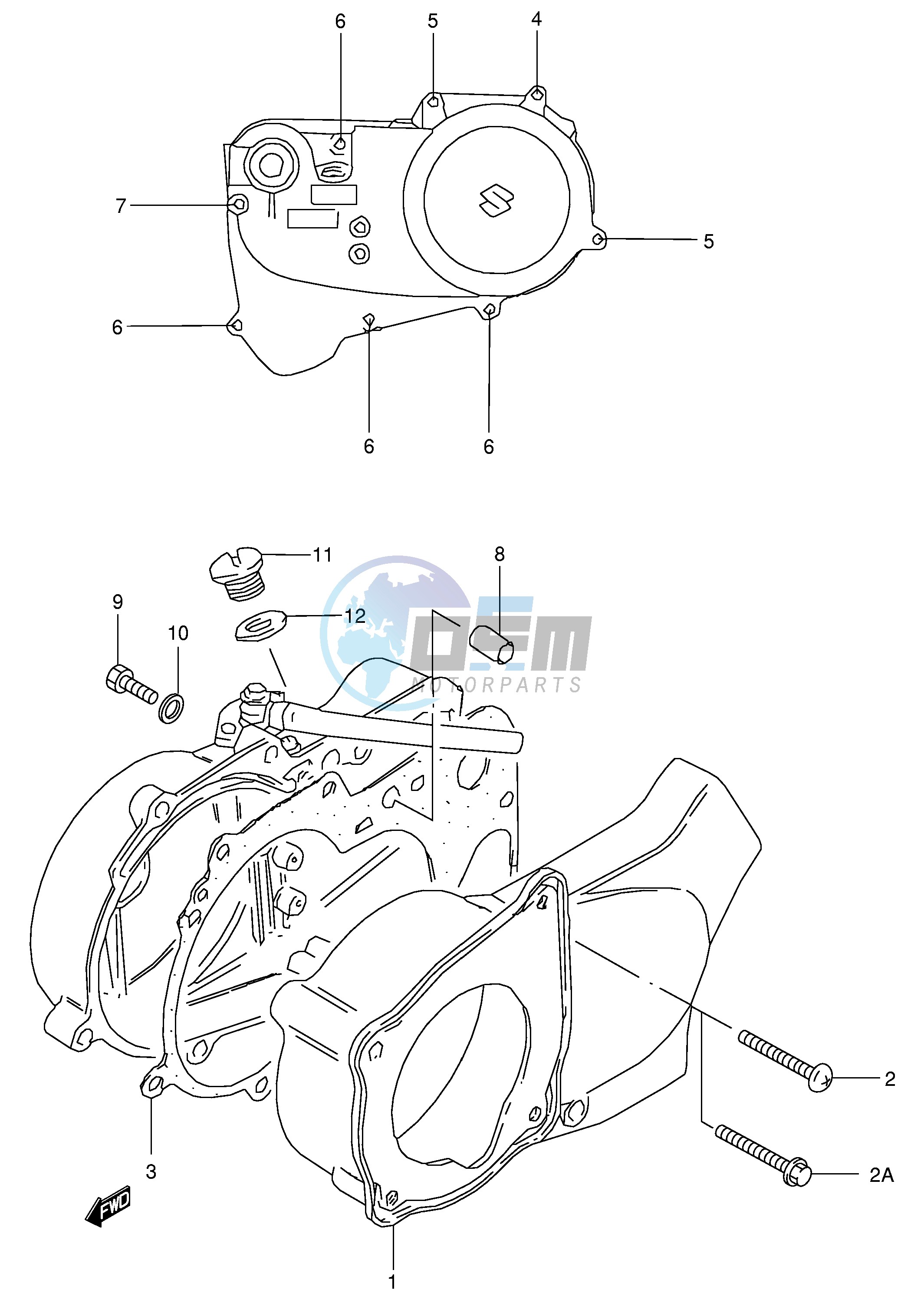 CRANKCASE COVER