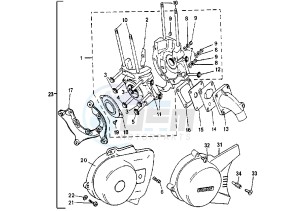 103 - 50 cc drawing CRANKCASE