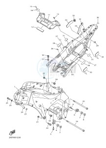 YZF-R1M 998 R5 (2KSF) drawing FRAME