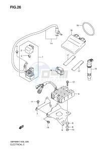 GSF650 (E2) Bandit drawing ELECTRICAL