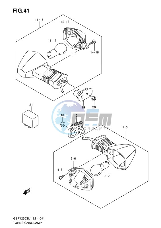 TURNSIGNAL LAMP