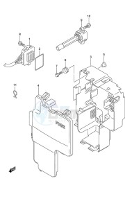 DF 250 drawing Rectifier/Ignition Coil