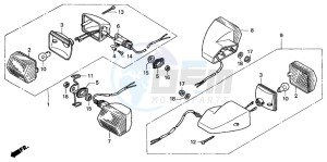 NSR125R drawing WINKER (1)