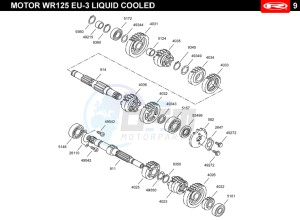 MARATHON-125-BLACK drawing GEARS