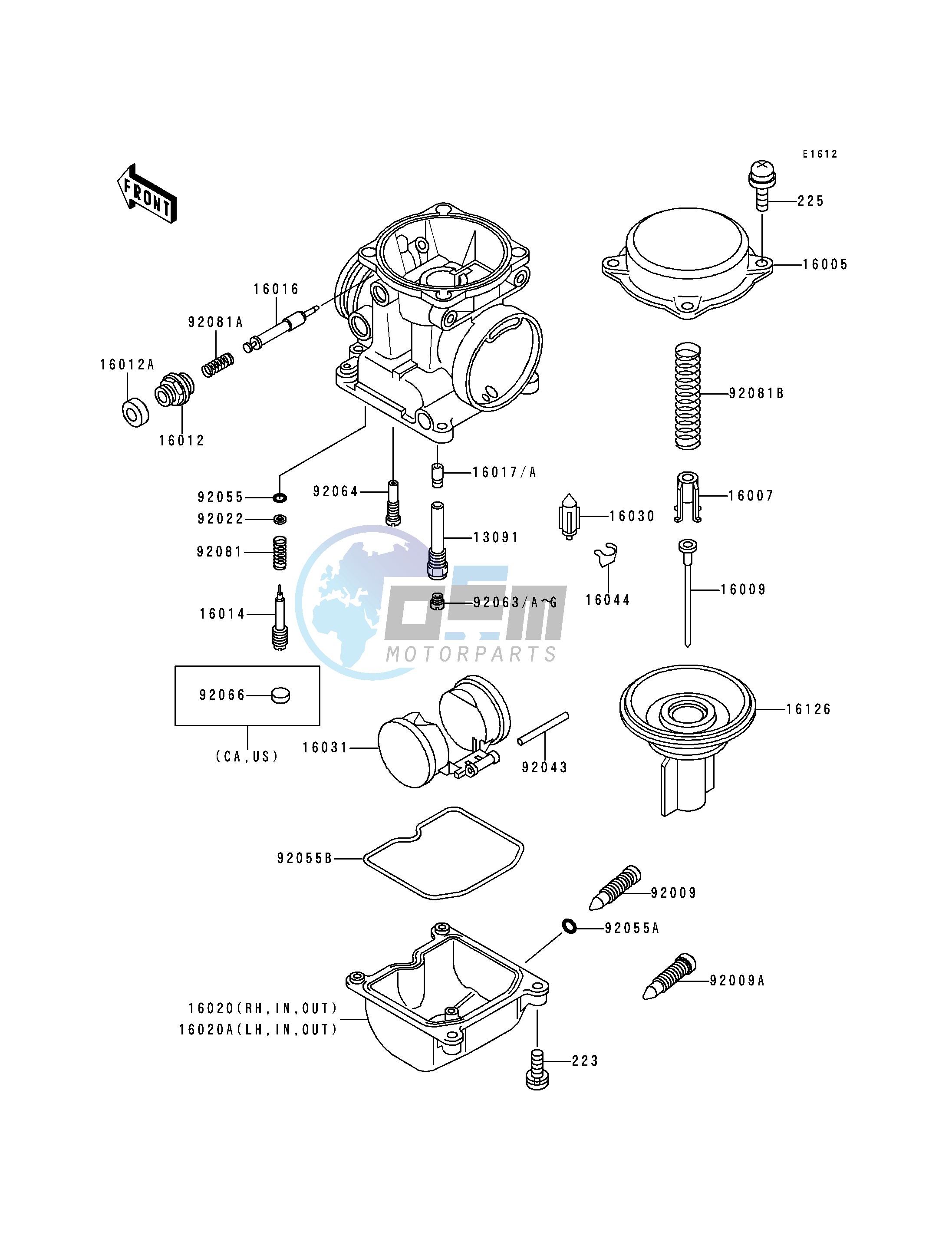 CARBURETOR PARTS