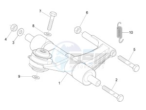 VXL 125 4T 3V drawing Swinging arm