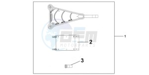 CBR1000RR9 BR / MME - (BR / MME) drawing TANK BAG