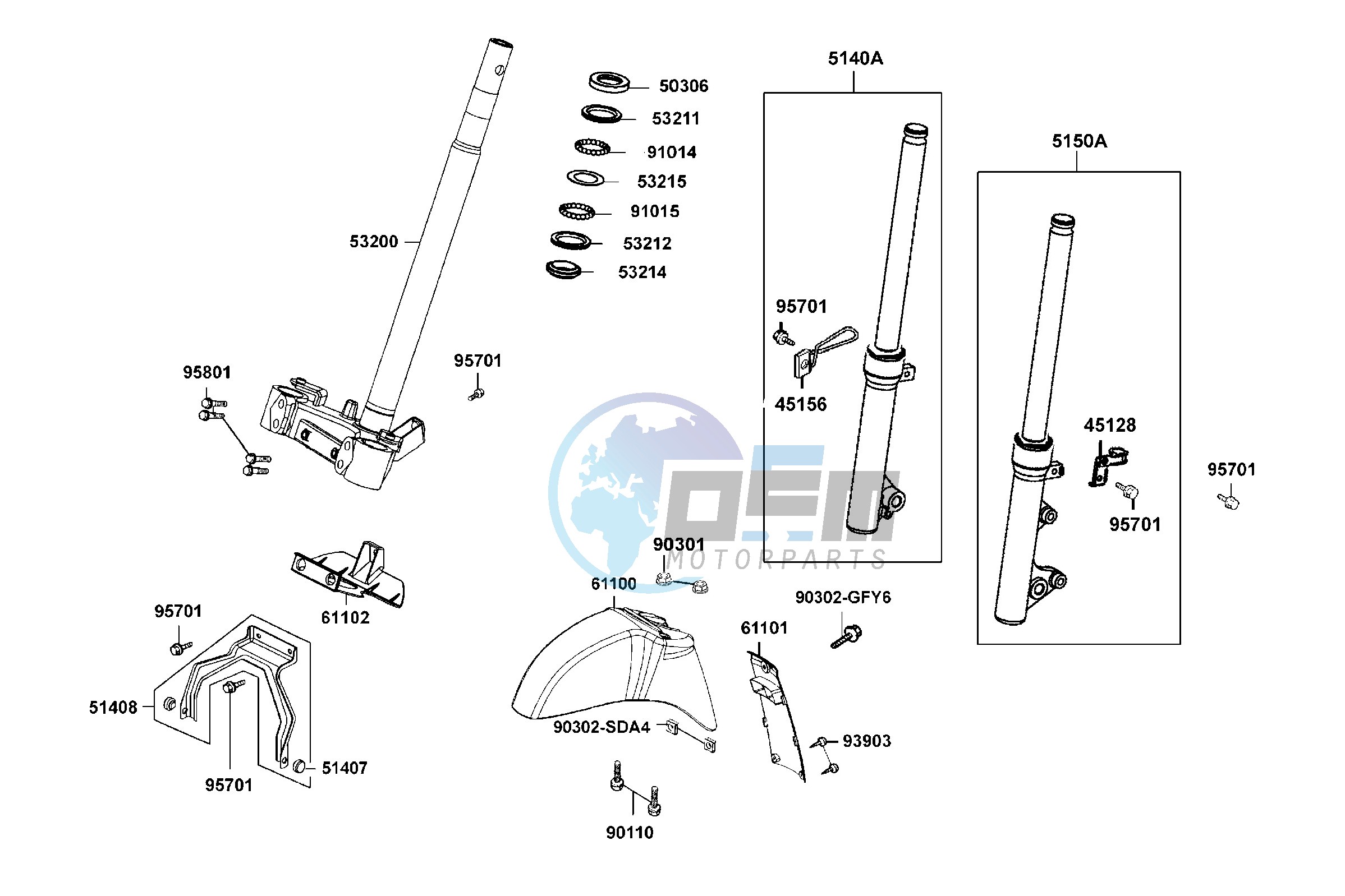 Front Fork - Front Cushion