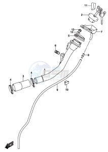 AN650 BURGMAN drawing FUEL INLET