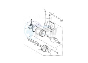 FZ6-SA FAZER 600 (ABS) drawing STARTING MOTOR