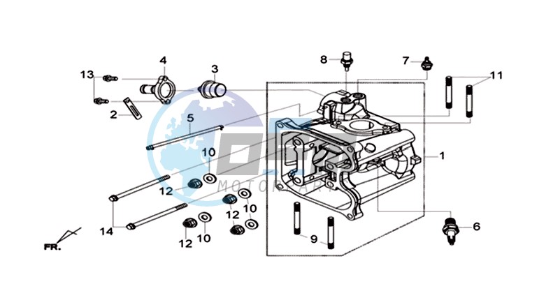 CYLINDER HEAD KPL.