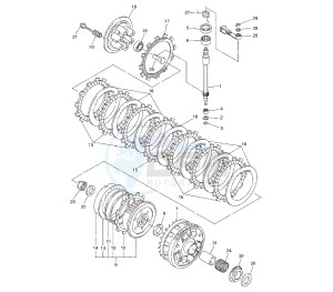 FZ1-N 1000 drawing CLUTCH