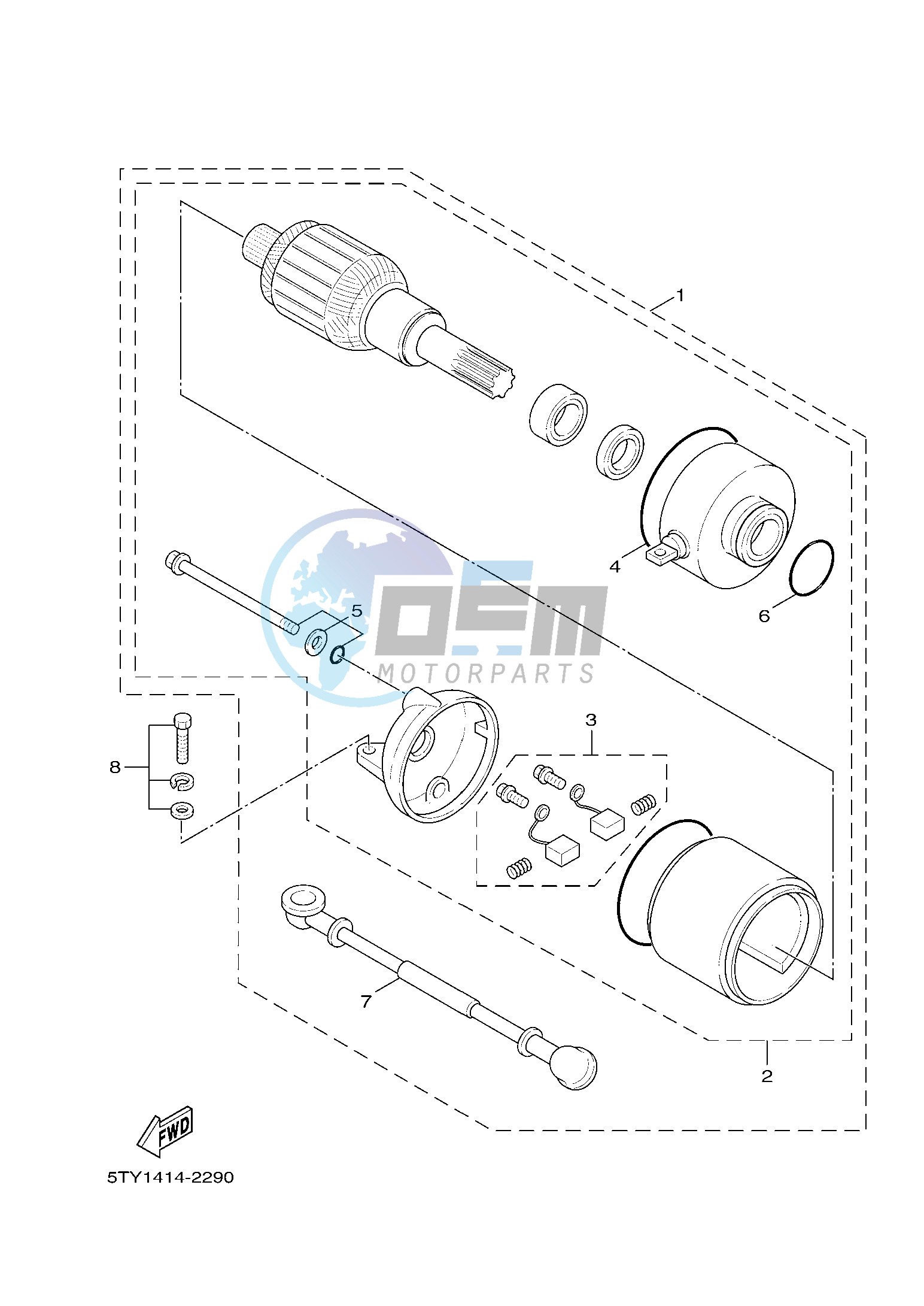 STARTING MOTOR