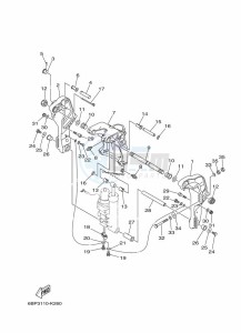 F20DETL drawing FRONT-FAIRING-BRACKET