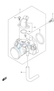 DF 20A drawing Throttle Body Remote Control