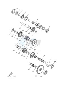 YXE700E YXE70WPHH (2MBG) drawing TRANSMISSION