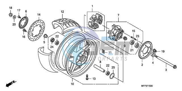 REAR WHEEL