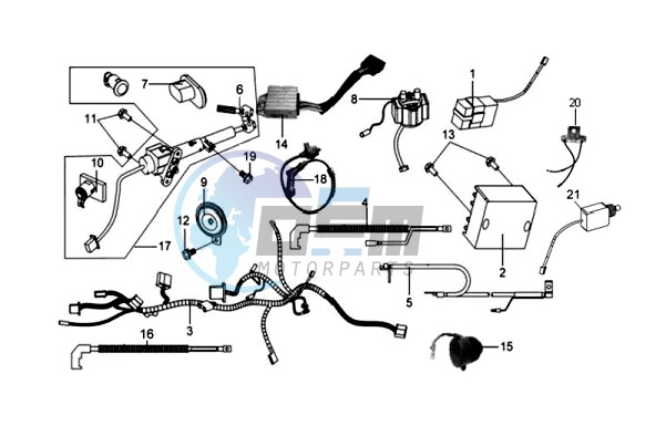 WIRING HARNASS - ELECTRONIC PARTS