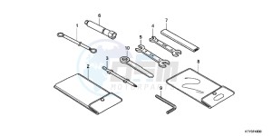 CBR125RC drawing TOOL