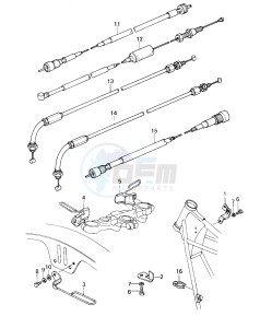 KZ 1300 A (A1-A3) drawing CABLES