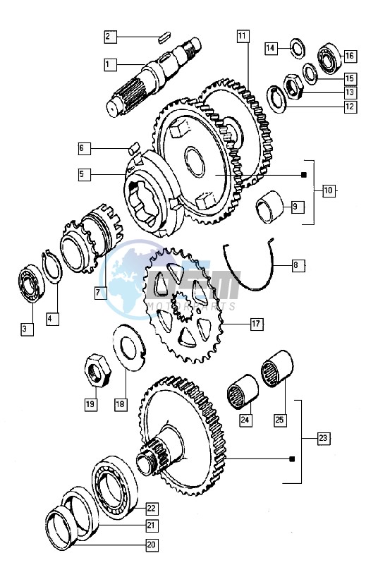 Countershaft