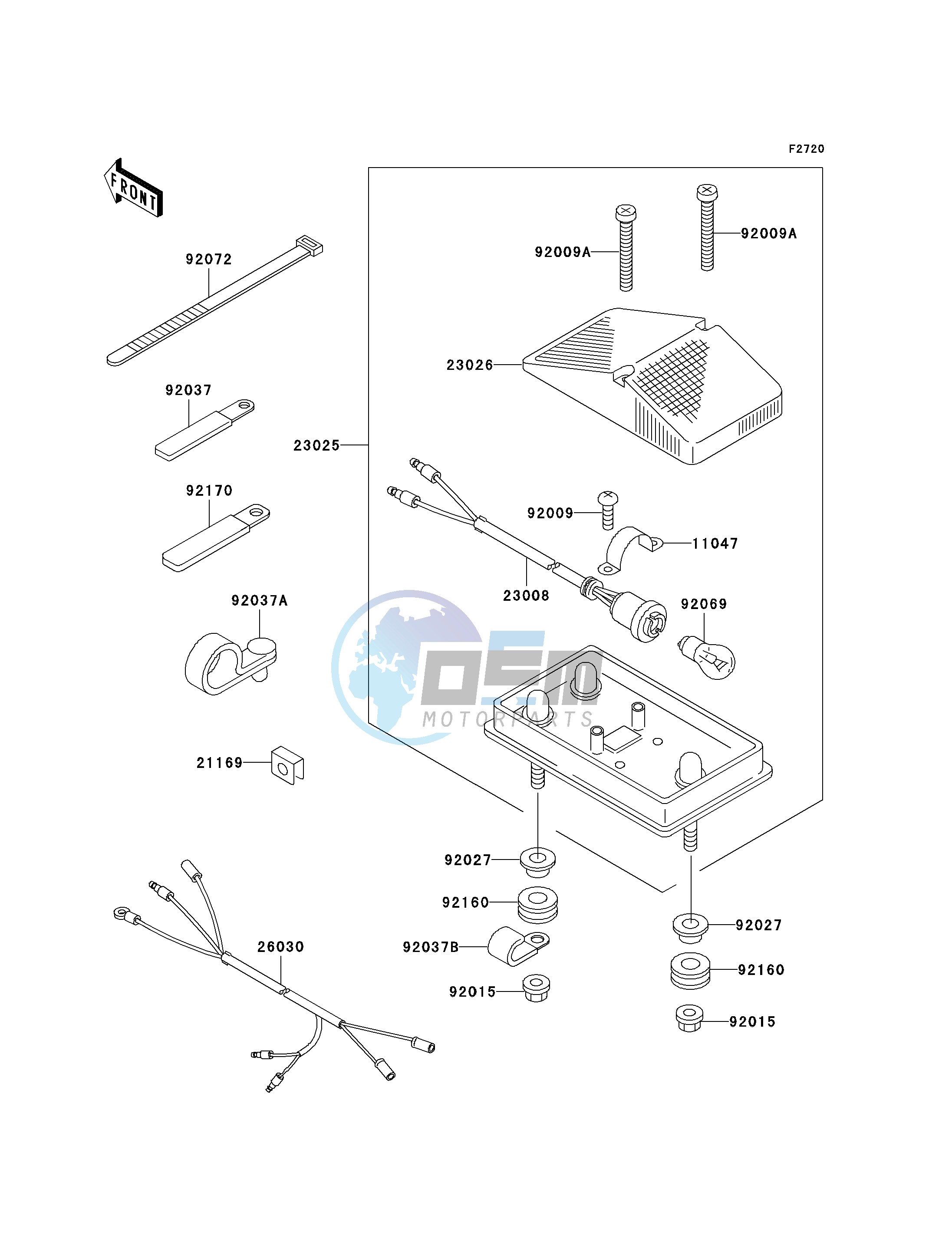 TAILLIGHT-- S- -