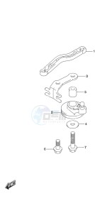 DF 25A drawing Throttle Control Non-Remote Control