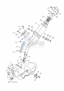 XTZ690 XTZ7N (BHL1) drawing EXHAUST