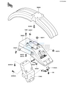 KL 600 A [KL600] (A1) [KL600] drawing FENDERS