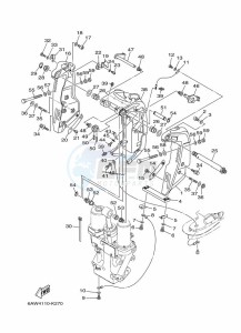 FL300AETU drawing FRONT-FAIRING-BRACKET